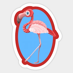 Flamingo Sticker